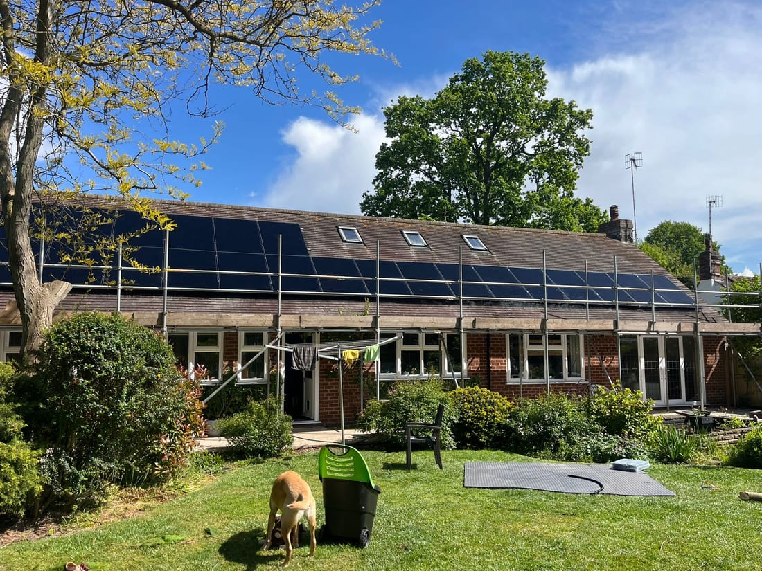Midland Solar installation — Large rooftop array